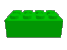 Green Spinning Lego